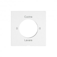 Montageset EDIZIO.liv SNAPFIX f.Drehsch.m.Schloss 0-Cucinare-0-Lavare weiss