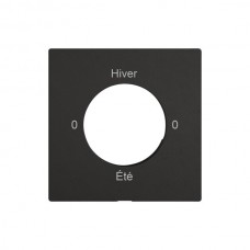 Montageset EDIZIO.liv SNAPFIX f.Drehsch.m.Schloss 0-Hiver-0-Été schwarz