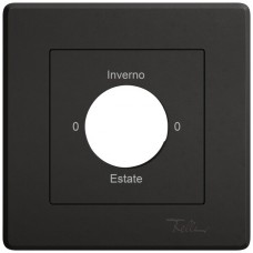 Abdeckset EDIZIO.liv SNAPFIX f.Drehsch.m.Schloss 0-Inverno-0-Estate schwarz GMI A