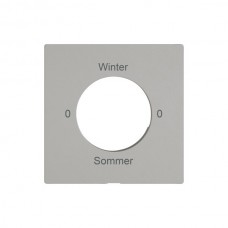 Montageset EDIZIO.liv SNAPFIX f.Drehsch.m.Schloss 0-Winter-0-Sommer hellgrau