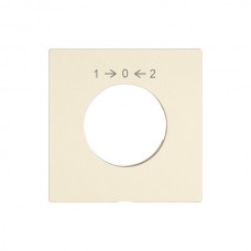 Abdeckset EDIZIO.liv SNAPFIX f.Drehsch.m.Schloss 1 → 0 ← 2 crema G A