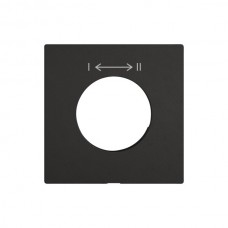 Abdeckset EDIZIO.liv SNAPFIX f.Drehsch.m.Schloss 1 → ← 2 schwarz G A