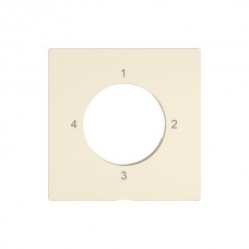 Montageset EDIZIO.liv SNAPFIX f.Drehsch.m.Schloss 4-1-2-3 crema