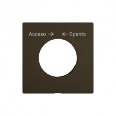 Montageset EDIZIO.liv SNAPFIX f.Drehsch.m.Schloss Acceso → ← Spento braun