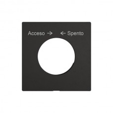 Montageset EDIZIO.liv SNAPFIX f.Drehsch.m.Schloss Acceso → ← Spento schwarz