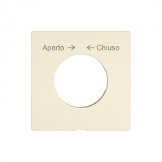 Montageset EDIZIO.liv SNAPFIX f.Drehsch.m.Schloss Aperto → ← Chiuso crema