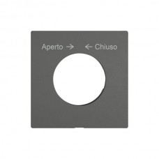 Montageset EDIZIO.liv SNAPFIX f.Drehsch.m.Schloss Aperto → ← Chiuso dunkelgrau
