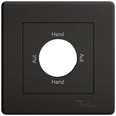 Abdeckset EDIZIO.liv SNAPFIX f.Drehsch.m.Schloss Auto-Man-Auto-Man (D) schwarz GMI A