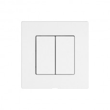 Bedienaufsatz zu Druckschalter EDIZIO.liv Wiser SNAPFIX 2K WLAN 2T weiss