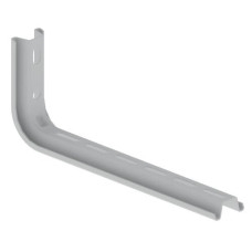 Tragkonsole Unex 300mm aus Epoxy Stahl Tragkonsole Unex 300mm aus Epoxy Stahl