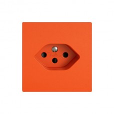 Steckdose EDIZIO.liv SNAPFIX 1xT13 mit Shutter orange G A K