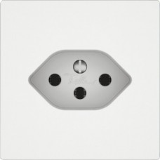 Steckdose EDIZIO.liv SNAPFIX 1xT13 weiss G A