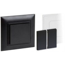 RF-Wandsender Omnio 4-Kanal Bluetooth Low Energy ohne Batterie schwarz