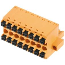 Buchsenstecker Weidmüller BLC Flansch/Lötflansch 5,08mm 5L verzinnt orange - 1 Stück