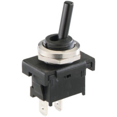 EB-Kippschalter ELBRO 6A/250V 1L Lötanschluss schwarz