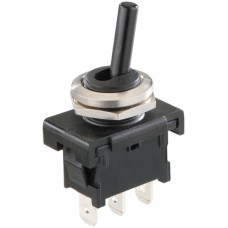 EB-Kippschalter ELBRO 6A/250V 1L UM Lötanschluss schwarz