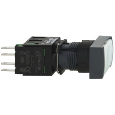 EB-Taster flach Schneider Electric 1S weiss