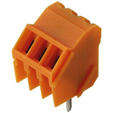 Leiterplattenklemme Weidmüller LM 3.50 6L 135° Lötstift 3.2mm Zugbügel 2.08mm² - 1 Stück