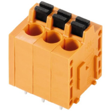 Leiterplattenklemme Weidmüller LMF 5.00 3L 180° Lötstift 3.5mm PUSH IN 2.5mm² - 1 Stück