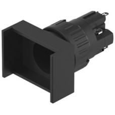 Leuchtdrucktastervorsatz EAO 51 1NO 1NC Lötanschluss 18x24mm verrastend