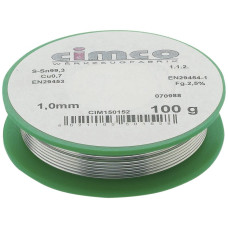 Lötdraht CIMCO S-Sn 99.3 Cu 0.7 bleifrei Ø1.0mm 100g