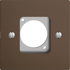 Montageset für XLR-Dose EDIZIOdue coffee Montageset für XLR-Dose EDIZIOdue coffee