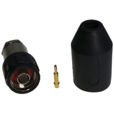 N-Stecker lötbar isoliert 50 Ohm