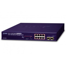 POE+ Switch Planet 802.3at 8xRJ45 Gigabit 2xSFP 120W POE+ Switch Planet 802.3at 8xRJ45 Gigabit 2xSFP 120W
