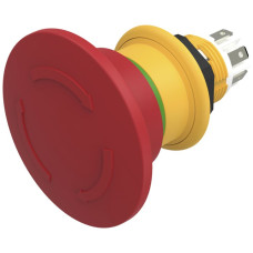 Pilzdrucktaster EAO 61 2NO 1NC Lötanschluss Druckhaube Ø40mm Ø16mm rot/grün