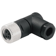 Stecker Weidmüller SAIBW Buchse gewinkelt Lötanschluss M8 0.25mm² 3.5-5.5mm 4L
