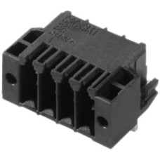 Stiftleiste Weidmüller S2C-SMT Lötflansch THT/THR 3,5mm 18L 90° 3,2mm schwarz - 1 Stück
