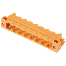 Stiftleiste Weidmüller SL Lötflansch THT 5,08mm 2L 90° 3,2mm orange - 1 Stück