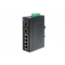 Switch Planet IP30 Industrial Gigabit 4 x RJ45 2 x SFP -40/+75°C