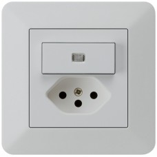 UP-L-Kombi,Gr.I,A-R/1L+T13,hellgrau kallysto.trend,Linse,LED gelb,C