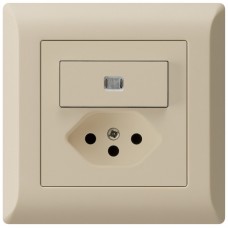 UP-L-Kombi,I,A-R/1L+T13K,beige kallysto.line,Linse,LED gelb,Kinderschutz,C