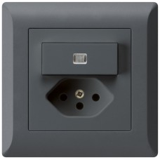 UP-L-Kombi,I,A-R/1L+T13K, anthrazit kallysto.line,Linse,LED gelb,Kinderschutz,C