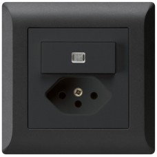 UP-L-Kombi,I,A-R/1L+T13K, schwarz kallysto.line,Linse,LED gelb,Kinderschutz,C