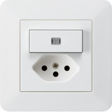 UP-L-Kombi,I,A-R/1L+T13K,weiss kallysto.trend,Linse,LED gelb,Kinderschutz,C