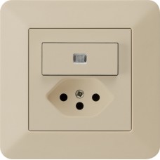 UP-L-Kombi,I,A-R/1L+T13K,beige kallysto.trend,Linse,LED gelb,Kinderschutz,C