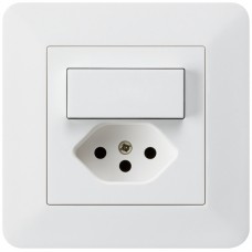 UP-Kombi,Gr.I,A-R/1L+T13,weiss kallysto.trend,10A,94x94mm,C