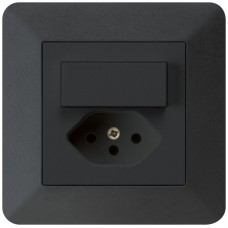 UP-Kombi,Gr.I,A-R/1L+T13, schwarz kallysto.trend,10A,94x94mm,C UP-Kombi,Gr.I,A-R/1L+T13, schwarz kallysto.trend,10A,94x94mm,C