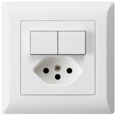 UP-Kombi,Gr.I,2xA-R/1L+T13 kallysto.line,10A,weiss,92x92,C UP-Kombi,Gr.I,2xA-R/1L+T13 kallysto.line,10A,weiss,92x92,C