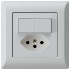 UP-Kombi,Gr.I,2xA-R/1L+T13 kallysto.line,10A,hellgrau,C UP-Kombi,Gr.I,2xA-R/1L+T13 kallysto.line,10A,hellgrau,C