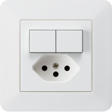 UP-Kombi Gr.I 2xA-R/1L+T13 kallysto.trend 10A weiss 94x94 C
