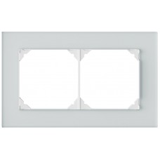 UP-Kopfzeile EDIZIO.liv prestige SNAPFIX® 1x2 94x154mm spiegel satin
