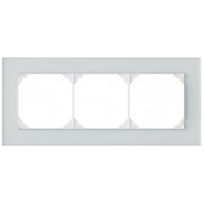 UP-Kopfzeile EDIZIO.liv prestige SNAPFIX 1x3 94x214mm spiegel satin