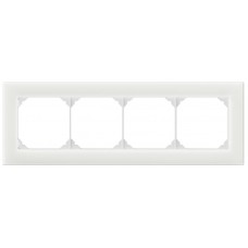 UP-Kopfzeile EDIZIO.liv prestige SNAPFIX 1x4 94x274mm glas weiss