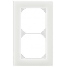 UP-Kopfzeile EDIZIO.liv prestige SNAPFIX 2x1 154x94mm glas weiss