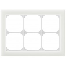 UP-Kopfzeile EDIZIO.liv prestige SNAPFIX 2x3 154x214mm glas weiss