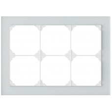 UP-Kopfzeile EDIZIO.liv prestige SNAPFIX 2x3 154x214mm spiegel satin